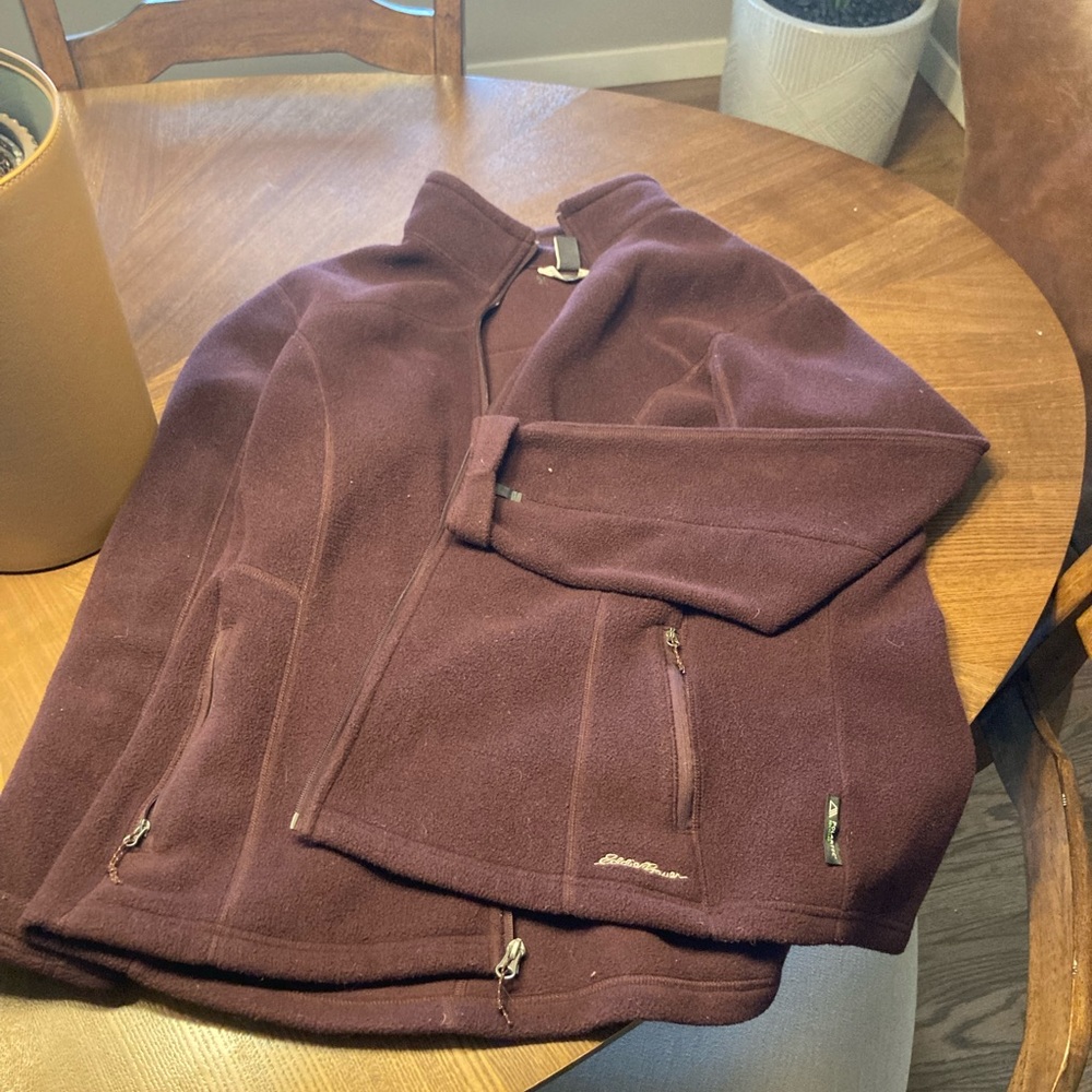 Eddie Bauer xxl women zip fleece